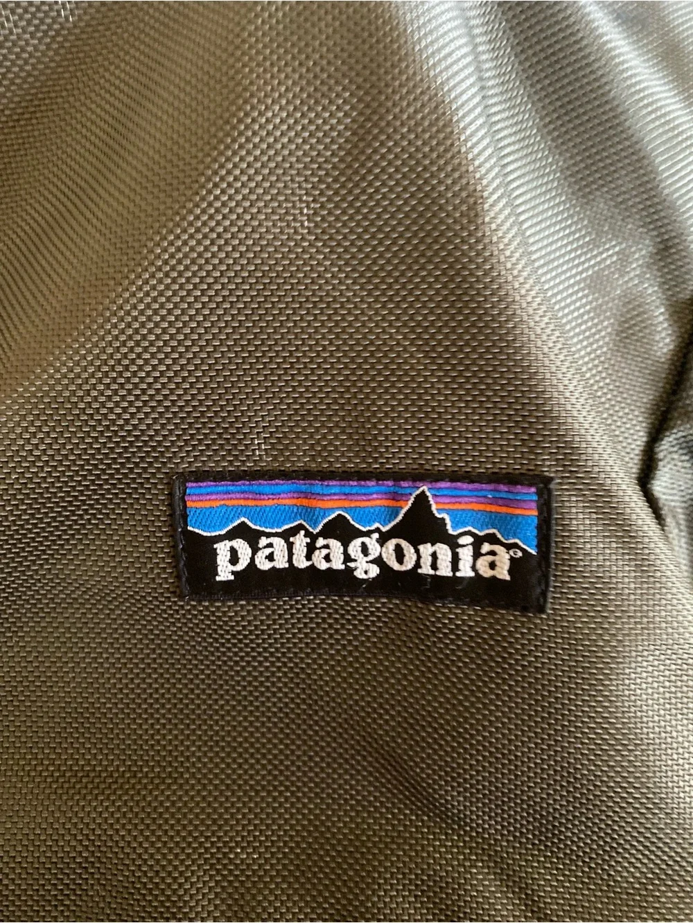 Patagonia Black Laptop Garment Bag with ID Tag
